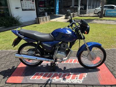 HONDA - CG 150 - 2005/2006 - Azul - R$ 9.900,00
