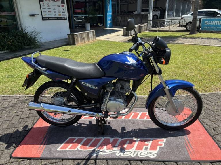 HONDA - CG 150 - 2005/2006 - Azul - R$ 9.900,00