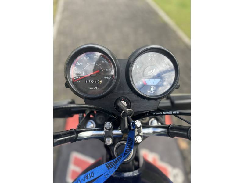 HONDA - CG 125 - 2003/2004 - Azul - R$ 6.900,00