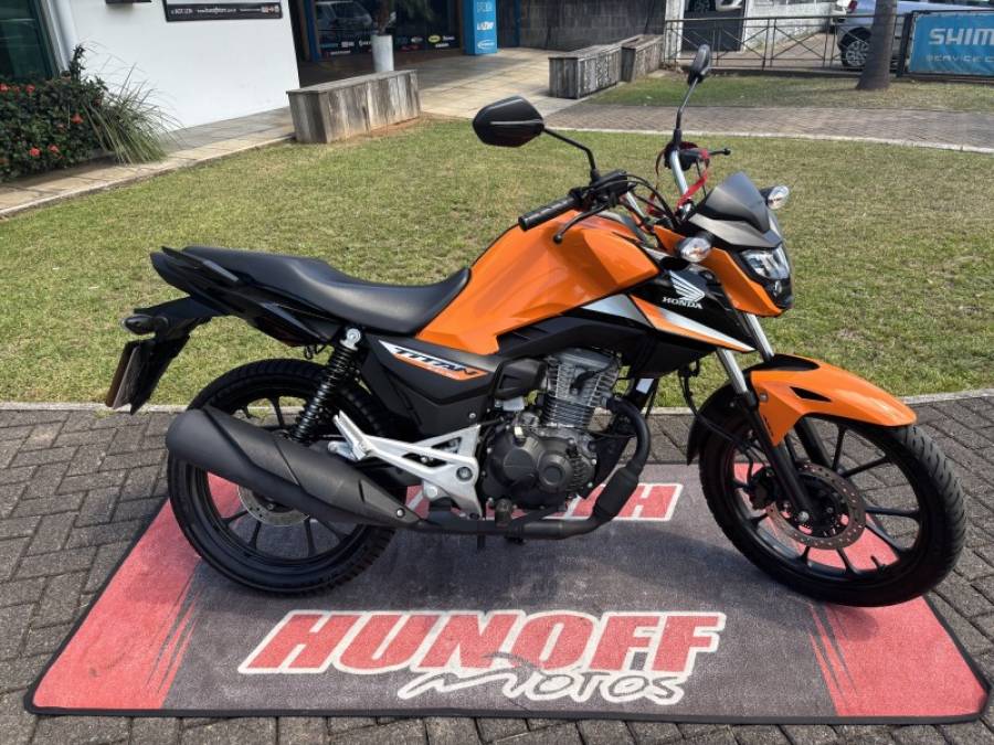 HONDA - CG 160 - 2024/2025 - Laranja - R$ 21.500,00