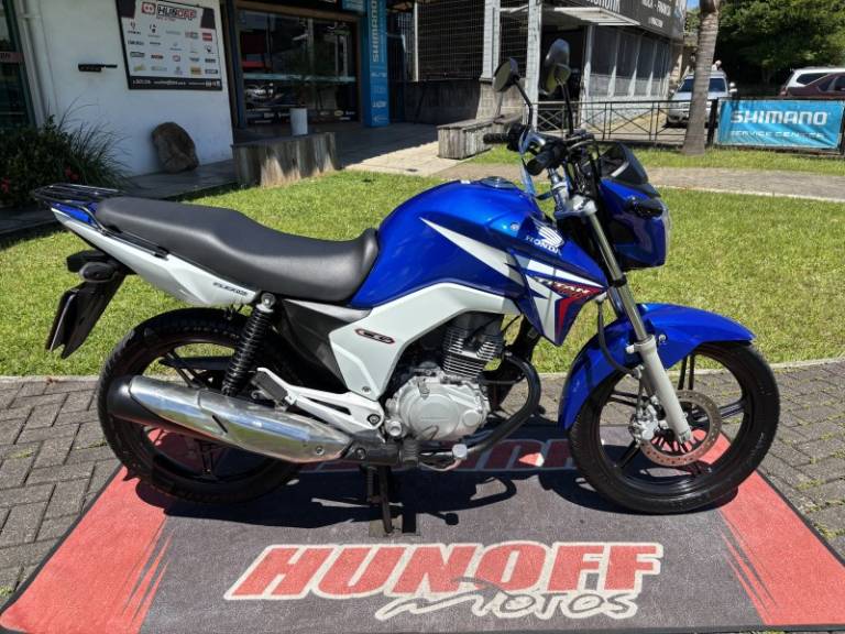 HONDA - CG 150 - 2013/2014 - Azul - R$ 13.900,00