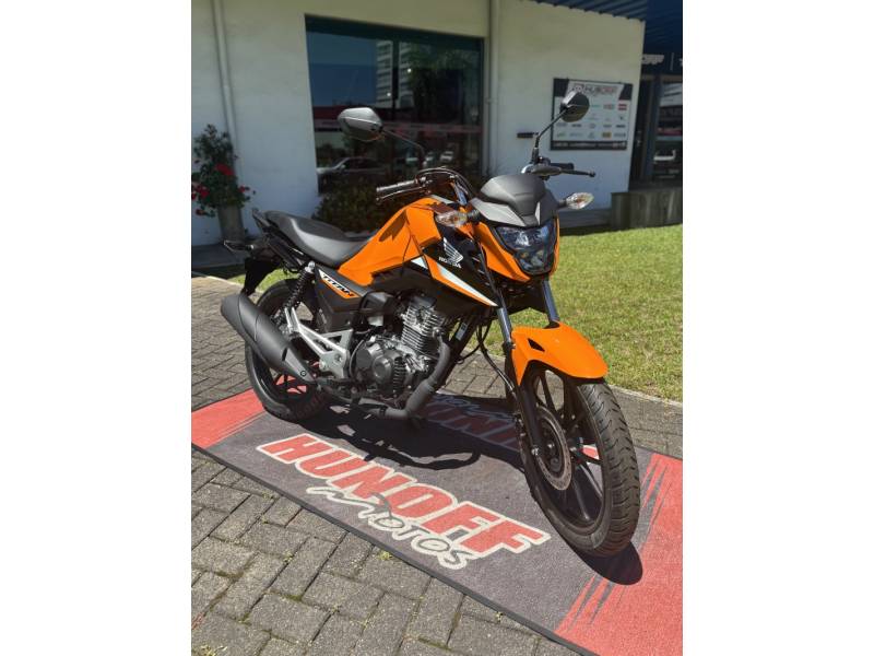 HONDA - CG 160 - 2025/2025 - Laranja - R$ 24.490,00