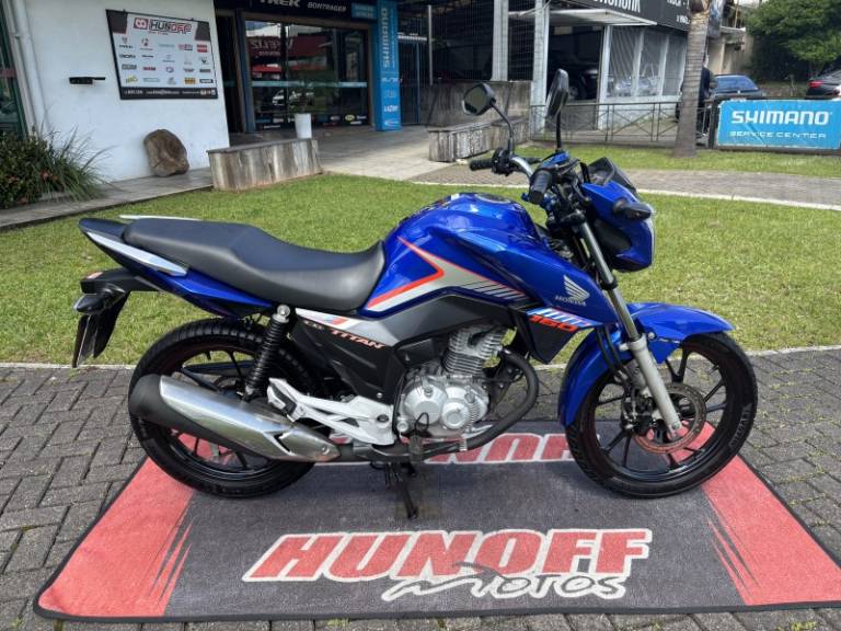 HONDA - CG 160 - 2017/2018 - Azul - R$ 15.900,00
