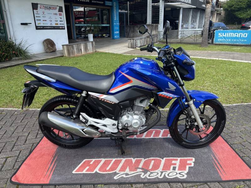 HONDA - CG 160 - 2017/2018 - Azul - R$ 15.900,00