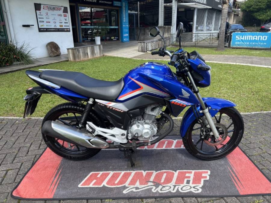 HONDA - CG 160 - 2017/2018 - Azul - R$ 15.900,00