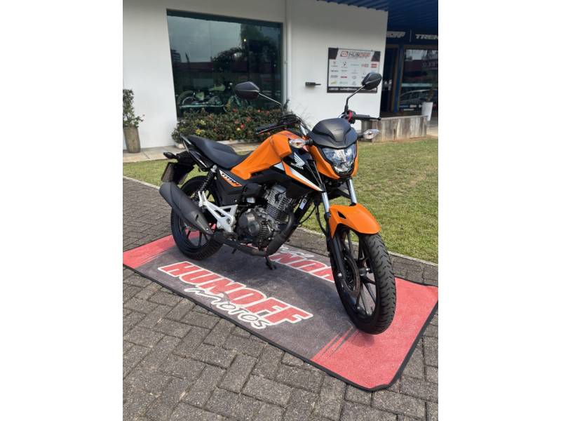 HONDA - CG 160 - 2024/2025 - Laranja - R$ 21.500,00