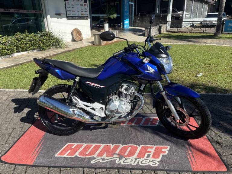 HONDA - CG 160 - 2022/2022 - Azul - R$ 16.900,00